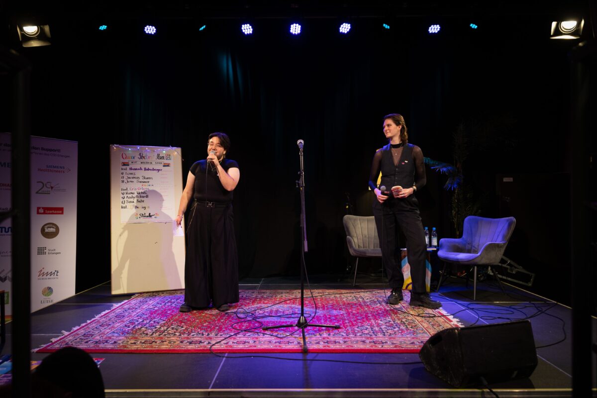 Moderation Cris und Hannah